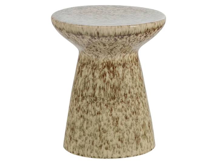 Tchibo - Woood Keramik-Beistelltisch »Fleck« - 47,5x47,5x54,5cm - hellbraun -