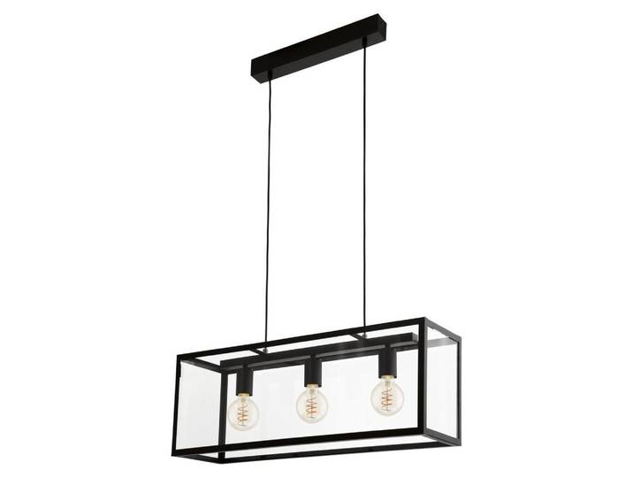 EGLO Lampe à suspendre Charterhouse Noir 49393