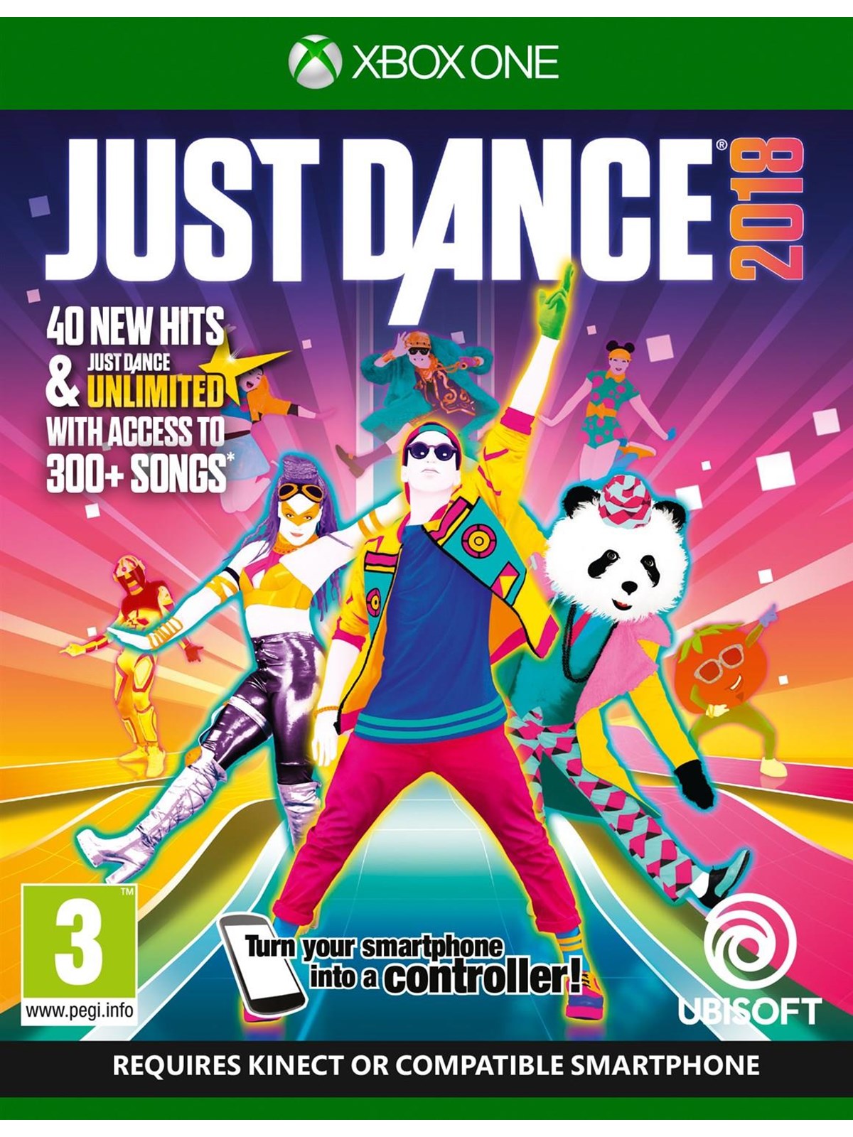 Just Dance 2018 - Microsoft Xbox One - Musik - PEGI 3