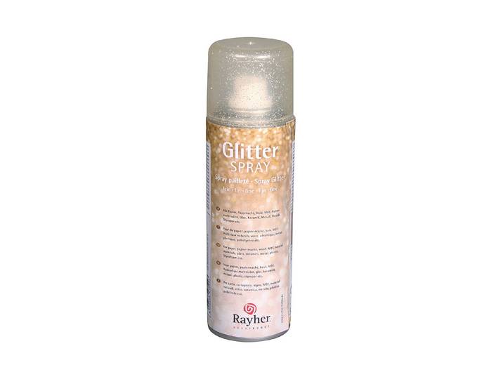 Rayher Glitterspray Fein Gold 125 ml
