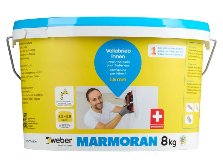 Marmoran Vollabrieb Innen 1.5 mm 8 kg