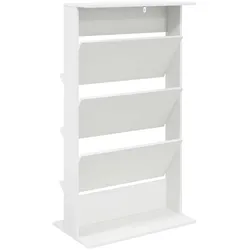 vidaXL, Zeitungsständer, Zeitschriftenhalter (41 x 41 x 126 cm)