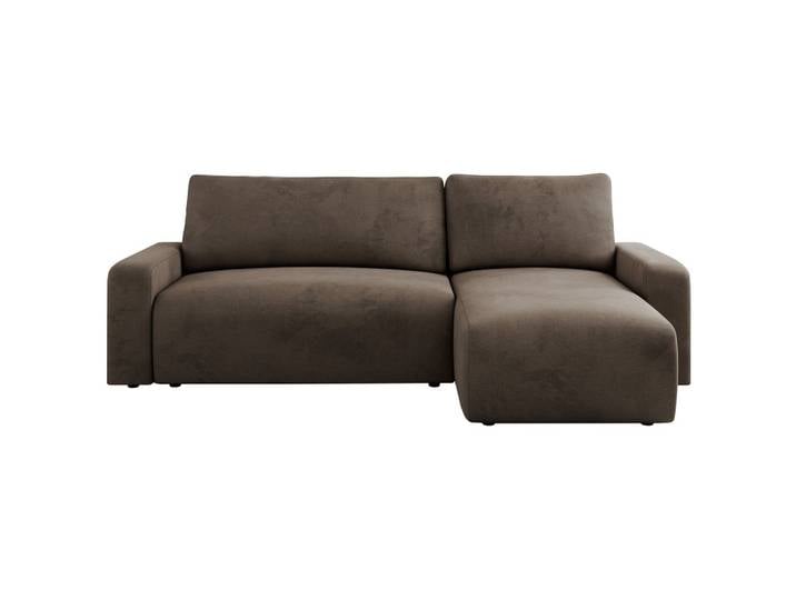 ECKSOFA ARGOS Braun Velours
