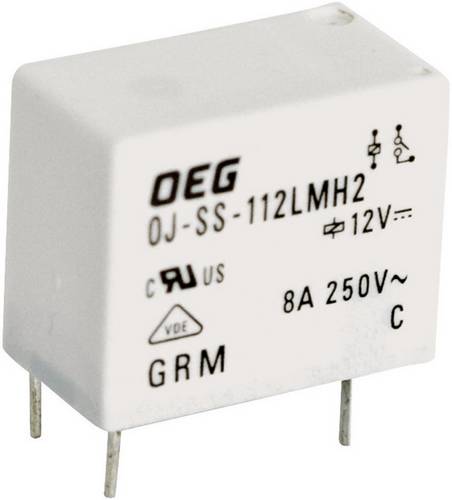 TE Connectivity OJ-SS-112LMH2,005 Printrelais 12 V/DC 8A 1 Schließer