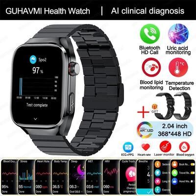 Inspire Essentials Advanced Health Monitoring Smartwatch With ECG Blood Pressure And Bluetooth Call 8