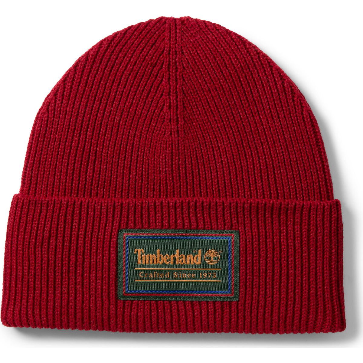 Timberland Mens Crafted Beanie rhythmic red OS TB0A67V2AI71-OS