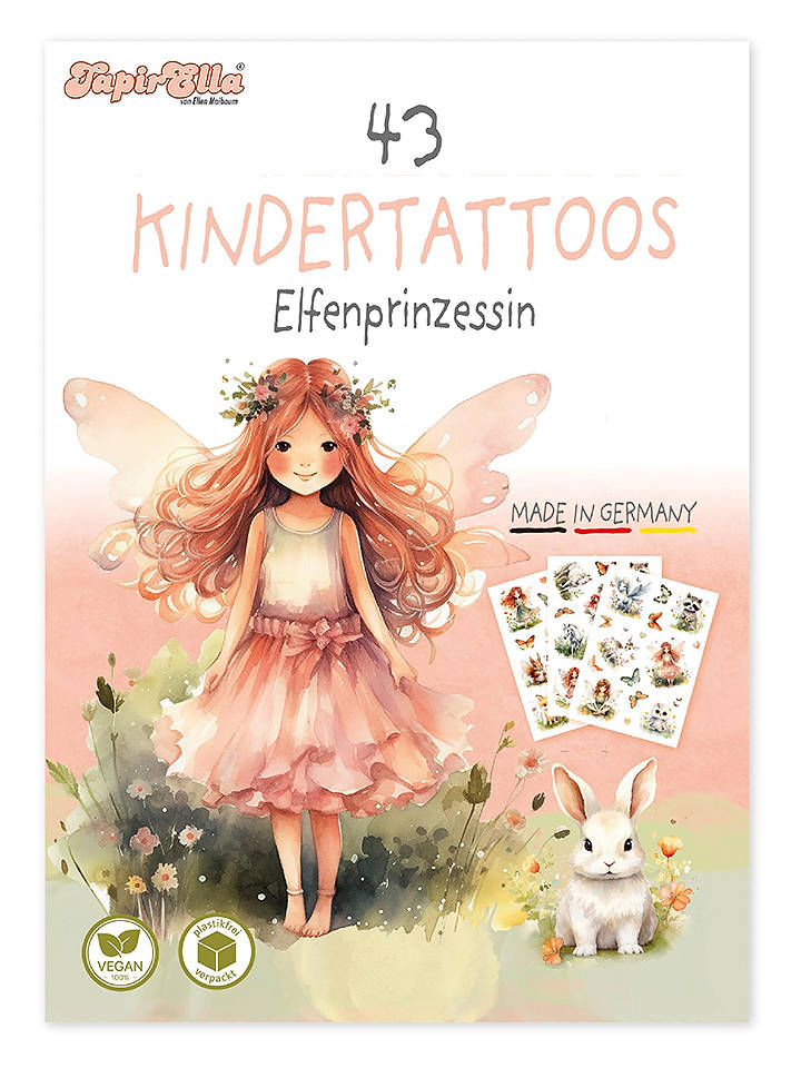 Lutz Mauder Tattoo-Set "Elfenprinzessin" - ab 3 Jahren - onesize