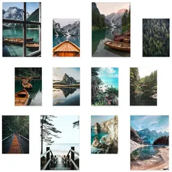 POSTER Set Mit 12 Naturfotografie-Drucke A3 Rahmenlos