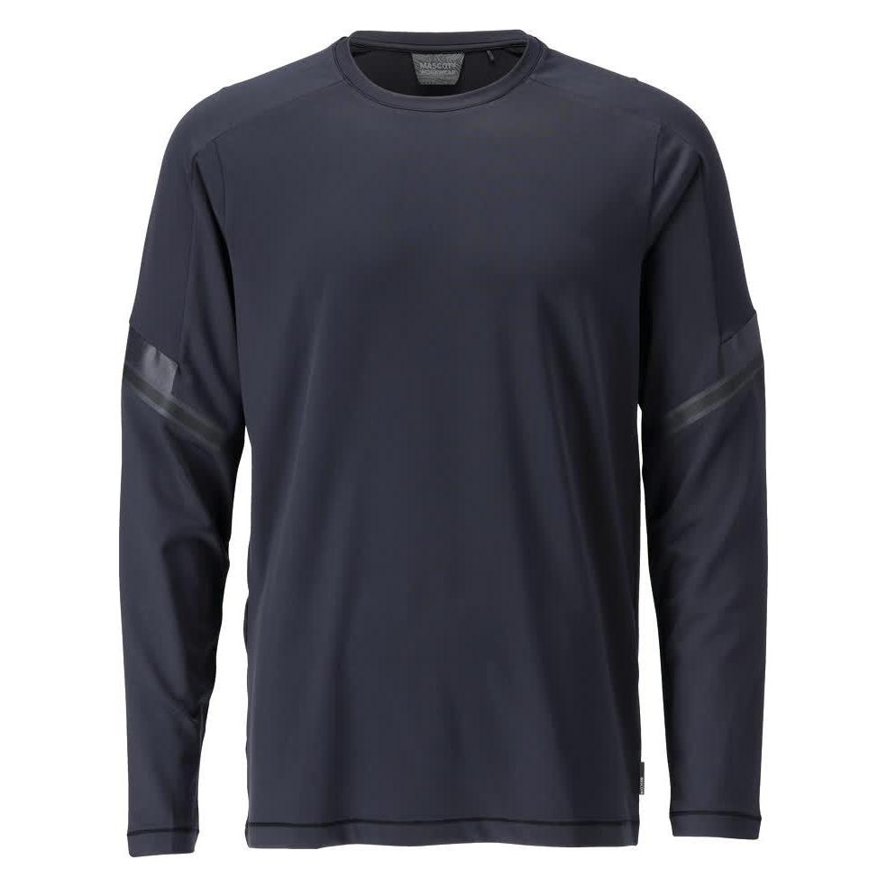 Mascot T-Shirt langarm schwarzblau, Gr.4XL (4XL) (229309)