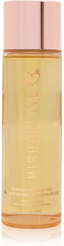 High on Love MASSAGE OIL huile de massage TROPICAL SUNSET 120 ml