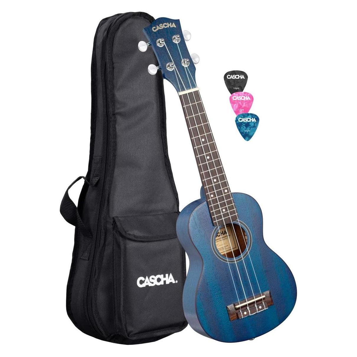Cascha HH 2266 Premium Sopran Ukulele - Blau (Soprano) (52295299)