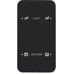Berker 75142165 Touch-Sensor 2f Komf R.1 Glas konfig. sw
