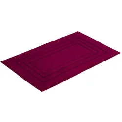 Vossen Badteppich Calypso Feeling 60 x 100 cm Baumwolle Violett Lila