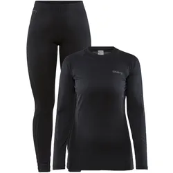 CRAFT Core Warm Baselayer Unterwäsche-Set Damen 999000 - black XXL