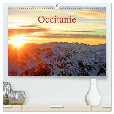 Occitanie (Calendrier mural 2026 DIN A2 vertical) calendrier de bureau