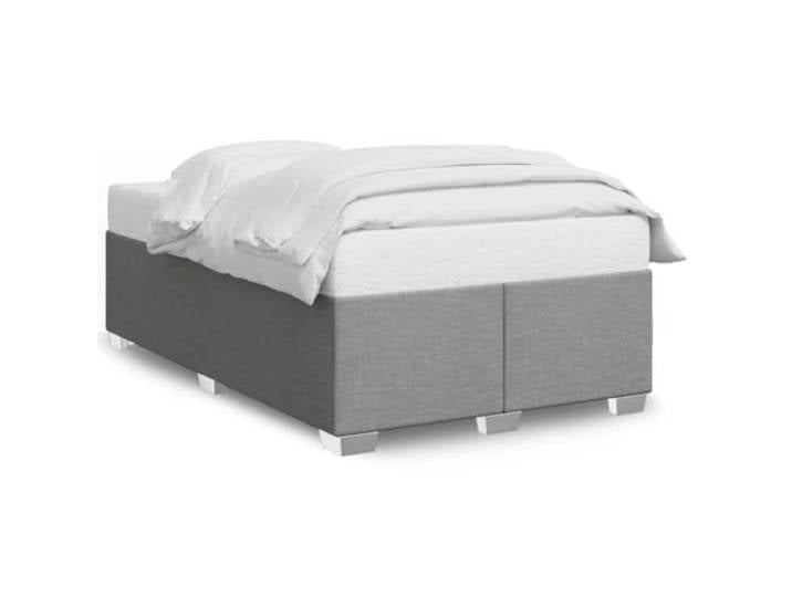 PUGYNBK Bettgestell 120 x 200 cm ohne Matratze Weiches Polyestergewebe, Lattenrost, stabile Beine, für Schlafzimmer