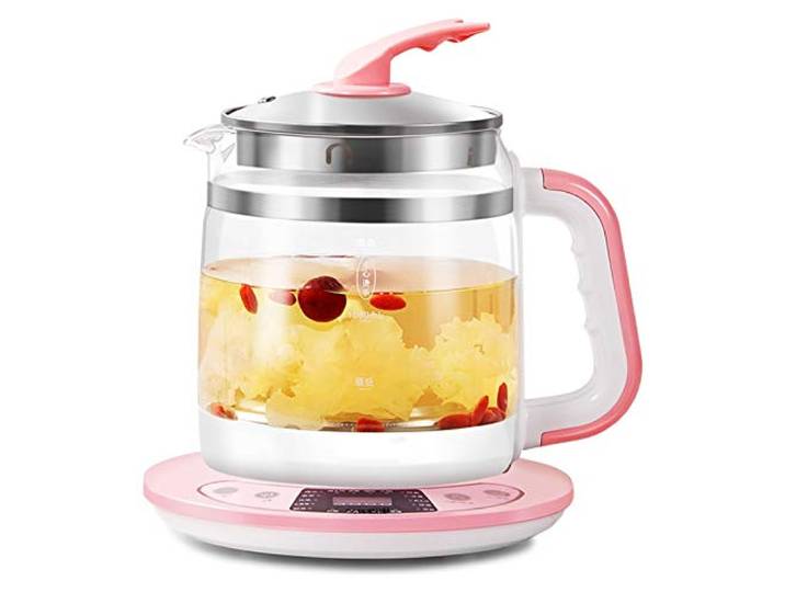 Gesundheits-Teekessel, Gesundheitskessel, automatischer Wasserkocher aus verdicktem Glas(B,1.8 Litres)