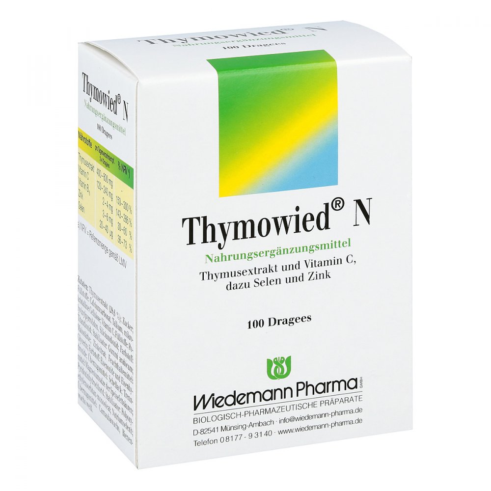 IMstam healthcare GmbH Thymowied N Dragees 05143106