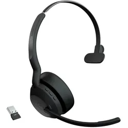 Jabra Evolve2 55 Kopfhörer Kabellos Kopfband Büro/Callcenter USB Typ-C Bluetooth Ladestation