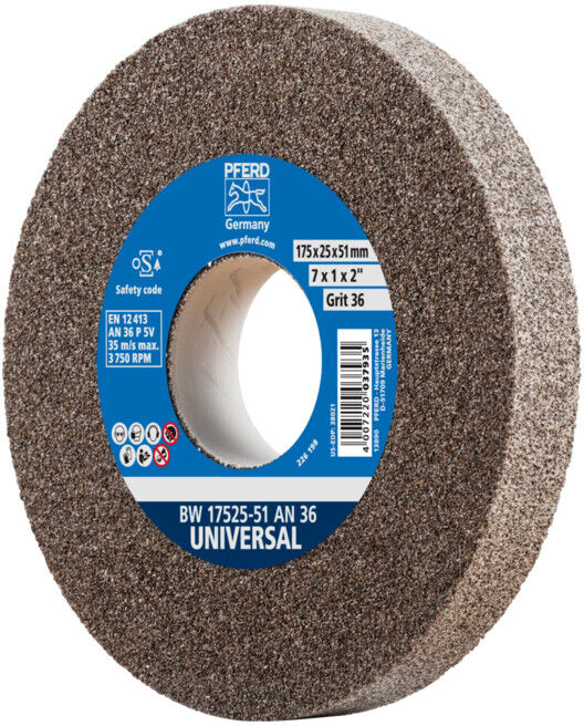 Disque support de meulage PFERD BW 17525-51 AN 36 UNIVERSAL (39009710)
