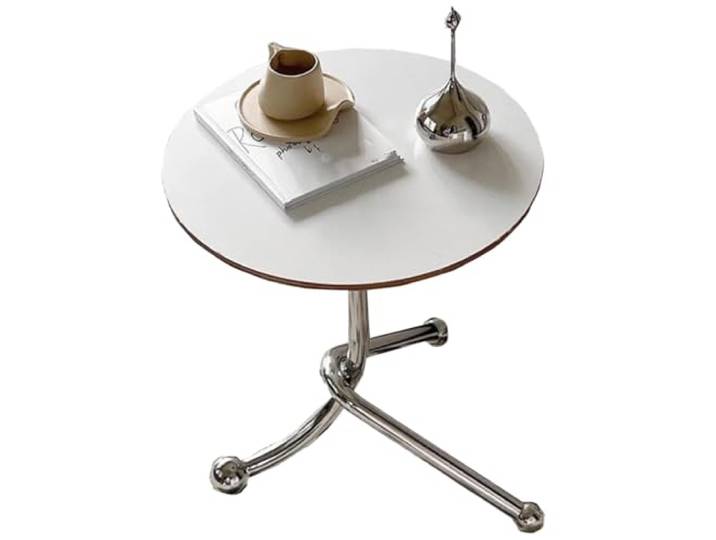 XDgfjrCGKJ Akzent-Couchtisch mit Holztischplatte(/White)