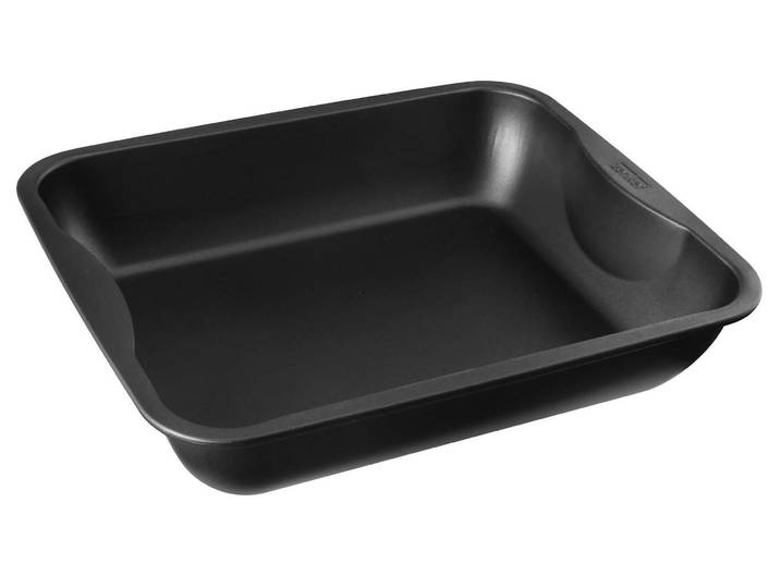 Auflaufform ZENKER Special Cooking XXL 40 x 34 cm, Eckig, Schwarz , schwarz, B:40cm L:34cm T:8cm, Metall, Auflaufformen, Auflaufform