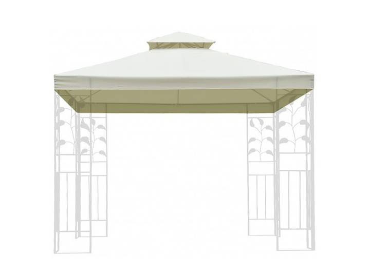 Dach Gartenpavillon LILIA 3 x 3 m beige