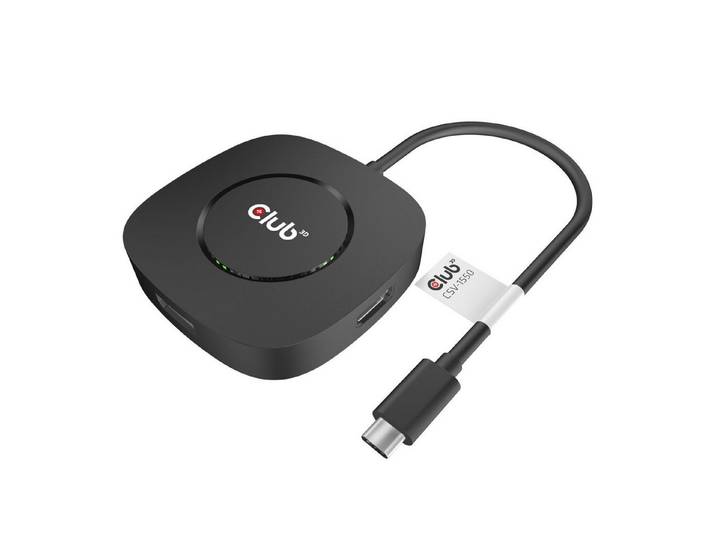 CLUB3D Laptop-Dockingstation CLUB3D CSV-1550 laptop-dockingstation & portreplikator Kabelgebunde...