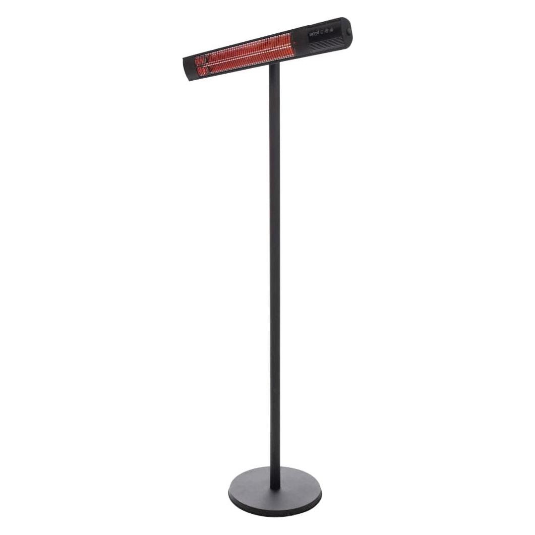 Sunred Heater RD-DARK-25S, Dark Standing Infrared, 2500 W, Black, IP55 (2500 W) (RD-DARK-25S)