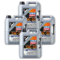 4x Motoröl LIQUI MOLY 1193 Special Tec LL 5W-30 Motorenöl Motor Öl Leichtlauf 5L