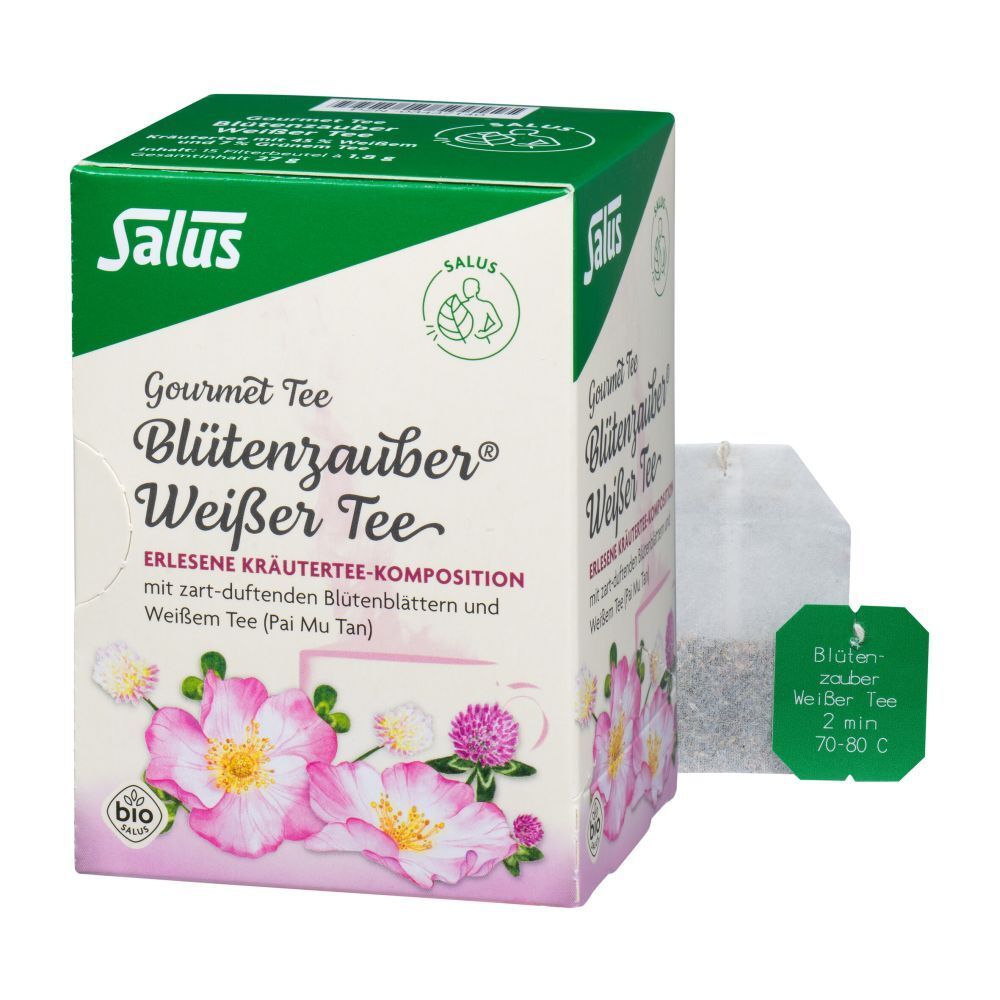 Weis TEE Bluet Zaube Salus Bio 15 St Filterbeutel