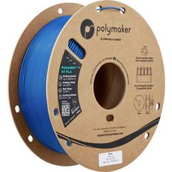Polymaker PA17004 HT-PLA Filament PLA, HT-PLA Hochtemperaturbeständig, Highspeed Filament 1.75 mm 1000 g Blue, Blau 1 St.
