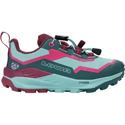 Lowa, Mädchen, Wanderschuhe, Fauli GTX Low (39), Blau, Grün, Pink