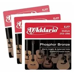 D'Addario EJ17-3D (Gitarre, 0.02"), Saiten