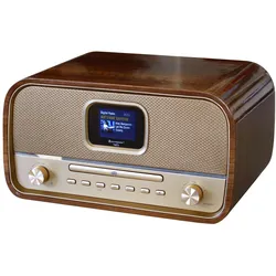 soundmaster DAB970BR1 HiFi-Anlage braun
