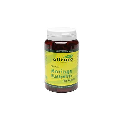 Moringa Blattpulver Bio Kapseln 90 St