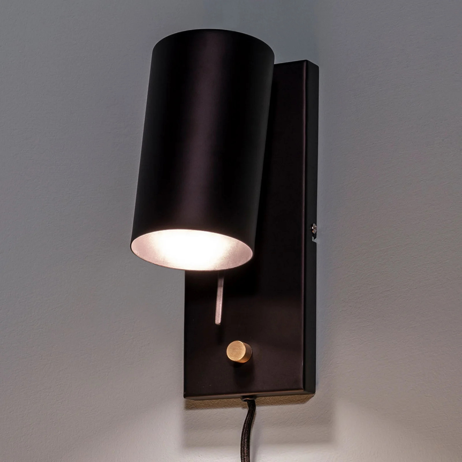 Markslöjd Carrie Wandlamp - Zwart - Modern - Metaal