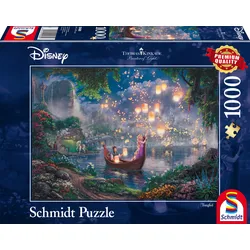 Schmidt Spiele - Erwachsenenpuzzle - Thomas Kinkade: Disney Rapunzel, 1000 Teile
