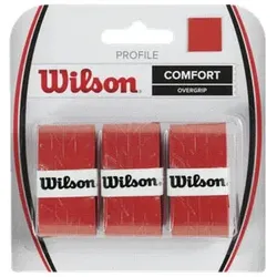 Wilson - Profile Overgrip - 3er Packung - rot