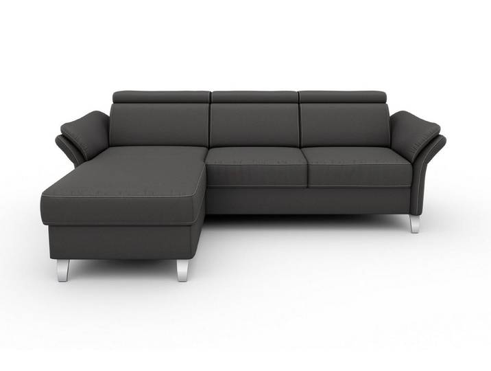 sit&more Ecksofa Vincenzo L-Form, inklusive Kopfteilverstellung, optional Schlaffunktion & Bettkasten