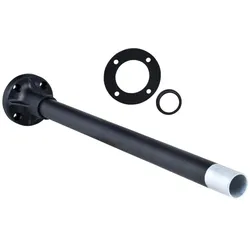 Schneider Electric XVBZ03 Stützrohr+Halterung L=400mm, schwarzes Aluminium, XVB