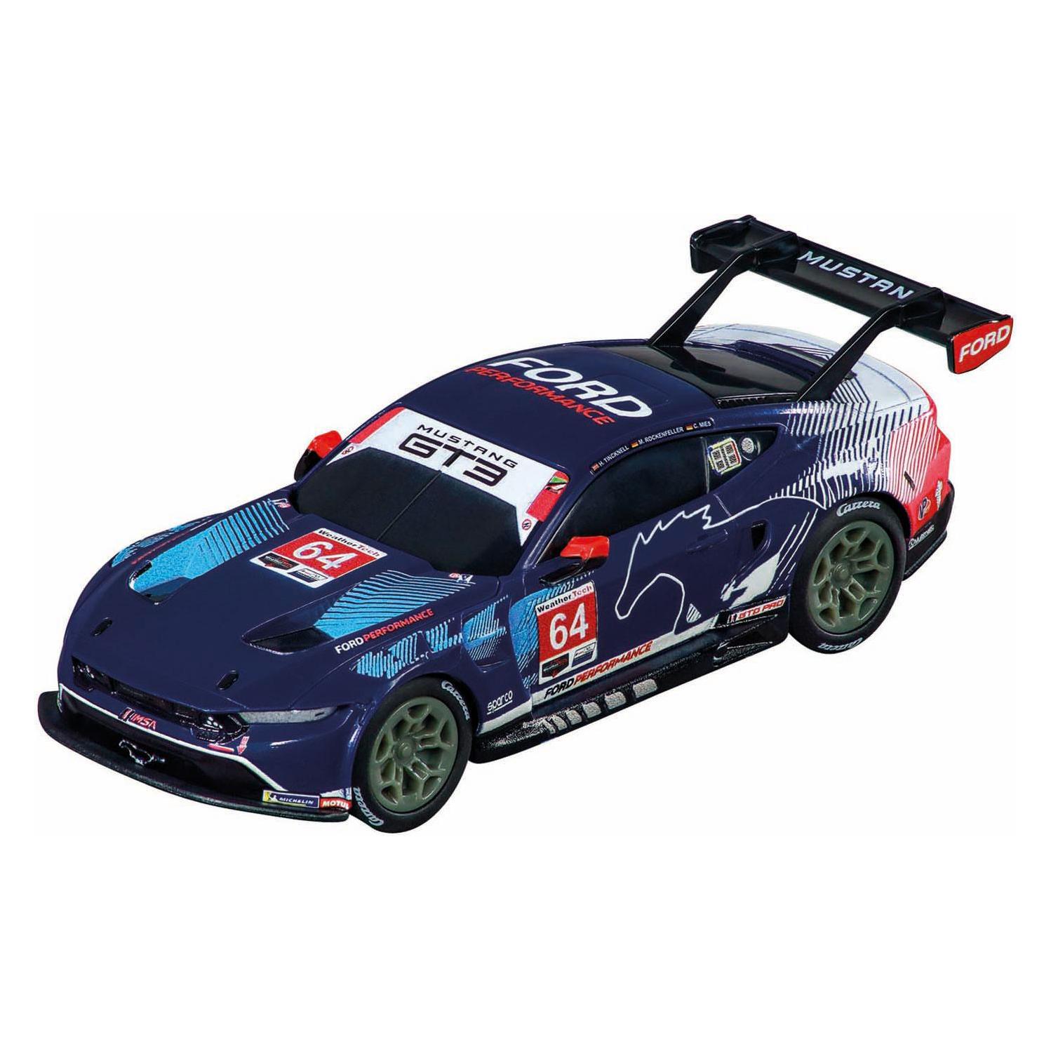Carrera Rückziehfahrzeug Pull & Speed Ford Mustang GT3 Pack of 3, 1:43, 15813033 (9003150150305)
