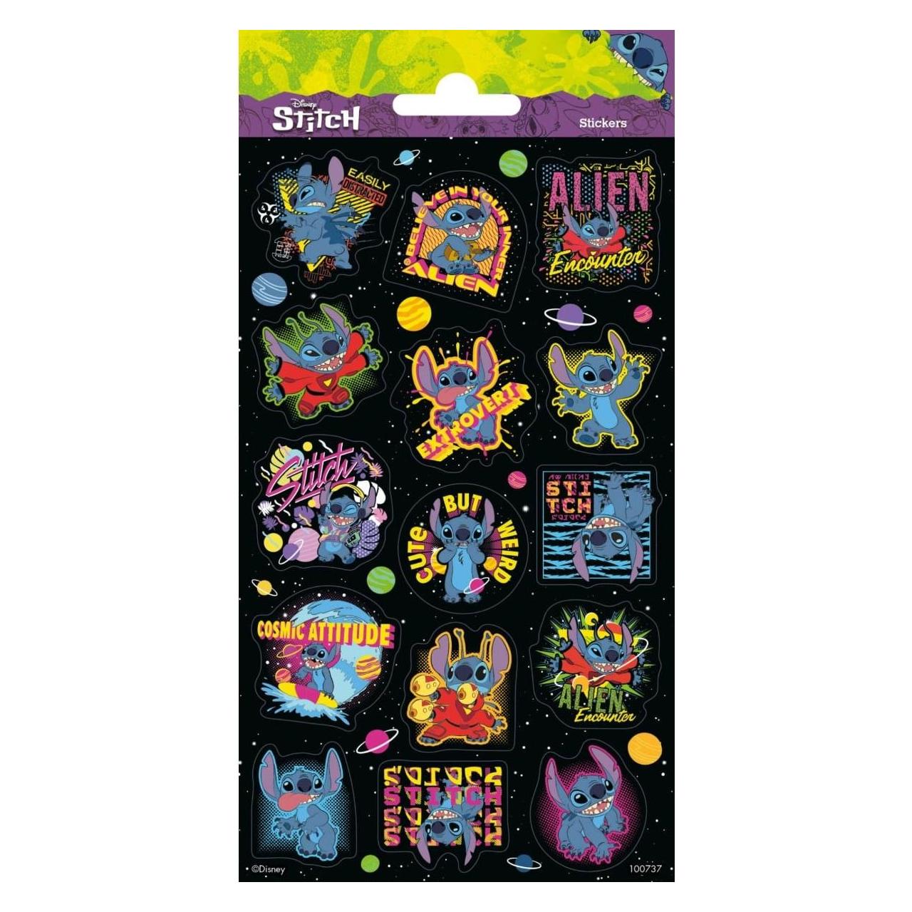 Totum Aufkleberbogen Twinkle Disney Stitch (15 Sticker) (F100737)