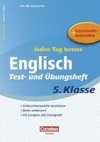 Brigitte Seidl - Jeden Tag besser. Englisch 5. Schuljahr. Übungsheft mit Lernplan und Lernstandskontrollen - Preis vom 09.10.2026 07:28:09 h