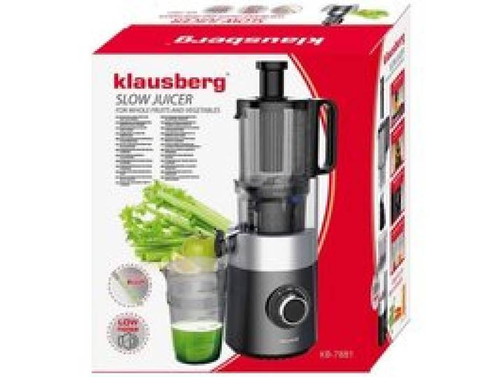 Extracteur de jus - KLAUSBERG - KB-7881 - Vertical - Monovis - Gris