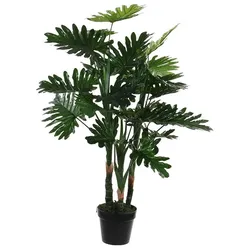 Mica Decorations, Kunstpflanzen, Philodendron im Topf H100xD70 grün (100 cm)