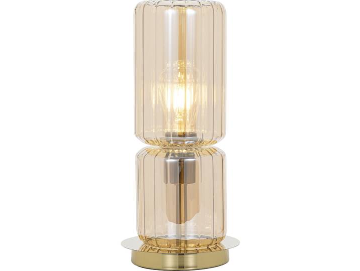 Tischlampe Harmon Gold Metall/Glas H 36 cm - Tischlampe