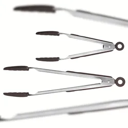 CS KOCHSYSTEME, GERA Zange Edelstahl/Silikon 23 cm 1 Stück auf Hängekarte