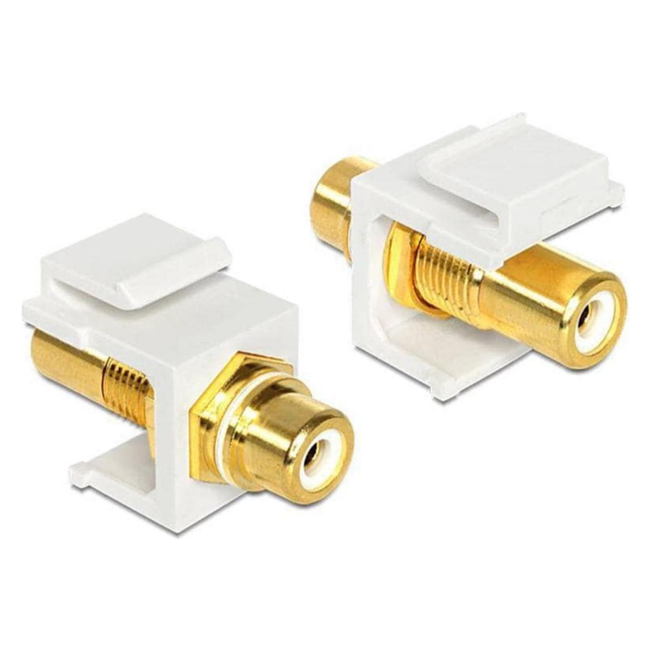 Delock Keystone Cinch (Doppelkupplung) (86310)