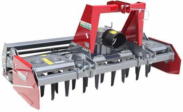 AgriEuro TOP-LINE Kreiselegge RM200 - Arbeitsbreite 200 cm - 18 Zinken - schwere Reihe - Käfigwalze